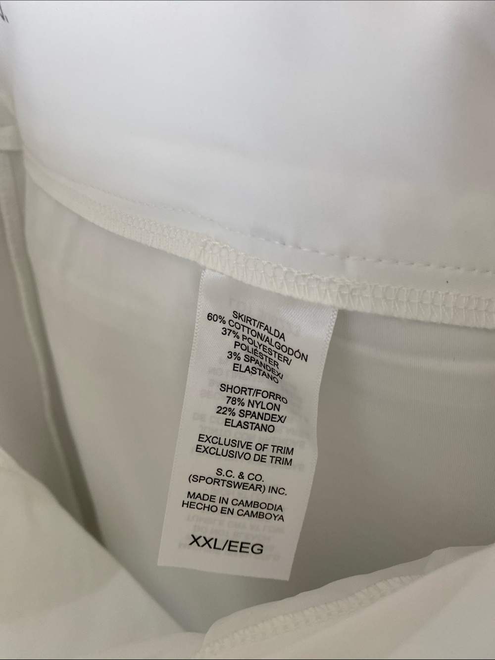 Pack of 4 Colors! XXL S.C. & Co and 32 Cool Tummy Control Skort Clear Out Price! - Picture 11 of 12